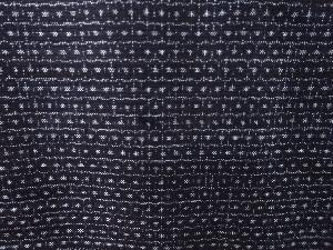 アンティーク　亀甲絣柄織り出し本場正藍泥染大島紬男物着物